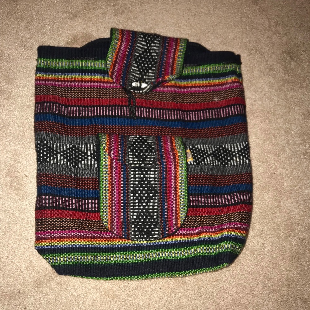 Colorful backpack